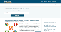 Desktop Screenshot of blogeternal.com
